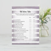 タンバニーパープル旧妻のテイルズゲームカード 招待状 (スタンド正面)