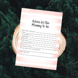 タンバニーピンクアドバイスマムシャワーゲーム用 招待状