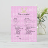 タンバニーラビットパープルあなたの電話ゲームに何がある 招待状 (スタンド正面)