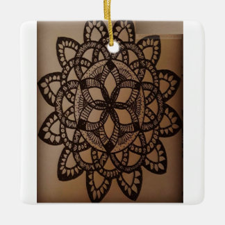 タンバリンつるウォールの装飾 セラミックオーナメント