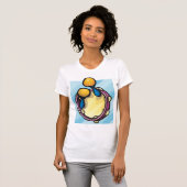 タンバリンとマラカスのTシャツ Tシャツ (正面フル)