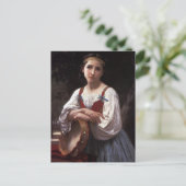 タンバリンの悲しい少女 ポストカード (スタンド正面)