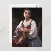 タンバリンの悲しい少女 ポストカード (正面/裏面)