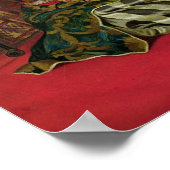 タンバリンを持つトルコ人女性 ポスター (角)