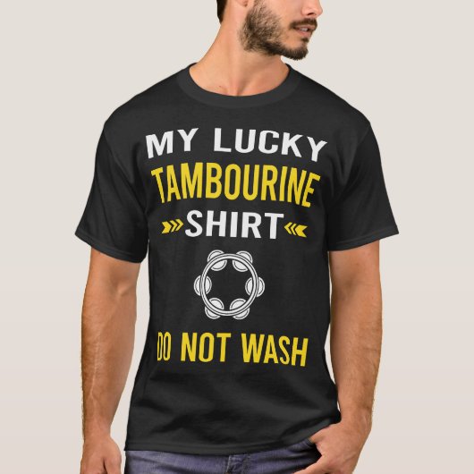 タンバリンシャツラッキー Tシャツ (正面)
