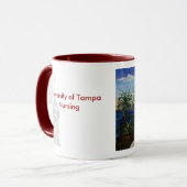 タンパの看護のマグの大学 マグカップ (正面左)