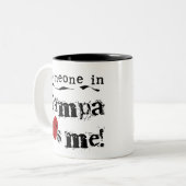 タンパの誰か ツートーンマグカップ (正面左)