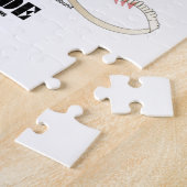 タンパク質合成内部(mRNA tRNA) ジグソーパズル (側面)