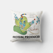 タンパク質生成体mRNA tRNAタンパク質合成 クッション (正面)