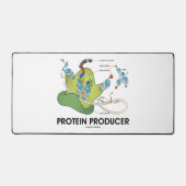 タンパク質生成体mRNA tRNAタンパク質合成 デスクマット (正面)