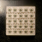 タンパターンハニービーデザイン | セラミックタイル