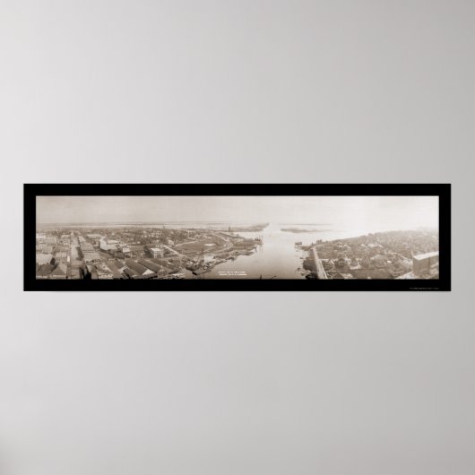 タンパハーバーFL大写真1914 ポスター (正面)