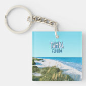 タンパビーチフロリダヴィンテージ キーホルダー (正面)