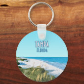 タンパビーチフロリダヴィンテージ キーホルダー (正面)