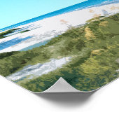 タンパビーチフロリダヴィンテージ ポスター (角)