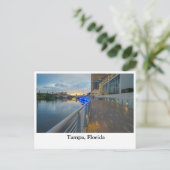 タンパフロリダのリバーウォークのダイナミックな景色 シーズンポストカード (スタンド正面)