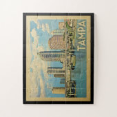 タンパフロリダのヴィンテージ旅行 ジグソーパズル (縦)