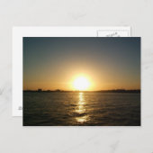 タンパフロリダの夕焼け ポストカード (正面/裏面)