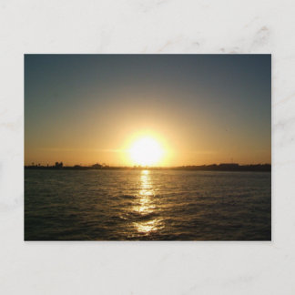 タンパフロリダの夕焼け ポストカード