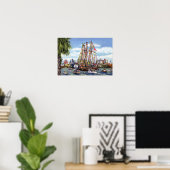 タンパフロリダガスパリラフェスティバル ポスター (ホームオフィス)