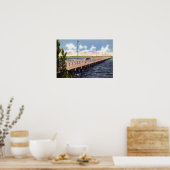 タンパフロリダガンディブリッジ ポスター (キッチン)