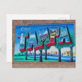 タンパフロリダシティムラル シーズンポストカード (正面/裏面)