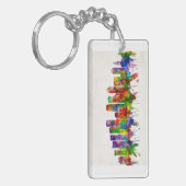 タンパフロリダスカイライン キーホルダー (正面左)