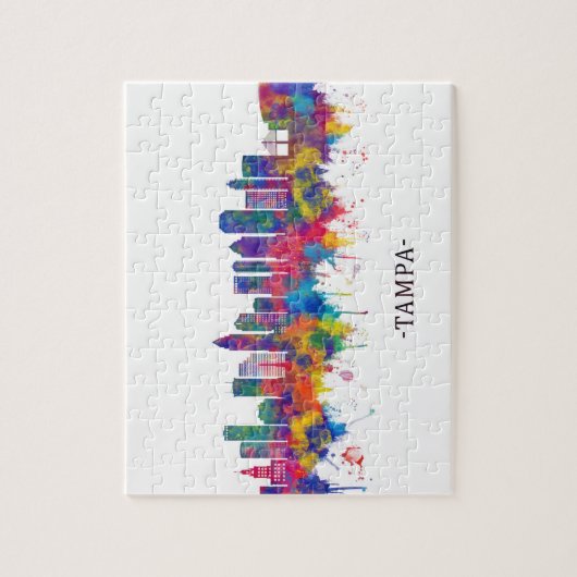 タンパフロリダスカイライン ジグソーパズル (縦)