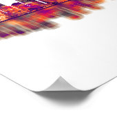 タンパフロリダスカイライン ポスター (角)