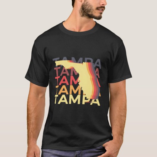 タンパフロリダファイアリピートFlのお土産 Tシャツ (正面)