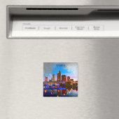 タンパフロリダレトロヴィンテージトラベル マグネット (インサイチュ (食洗機))