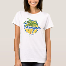 タンパフロリダ州ウィメンズTシャツ