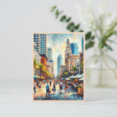 タンパフロリダ通り絵画ズ・トラベル ポストカード (スタンド正面)