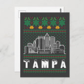 タンパフロリダ醜いクリスマス ポストカード (正面/裏面)