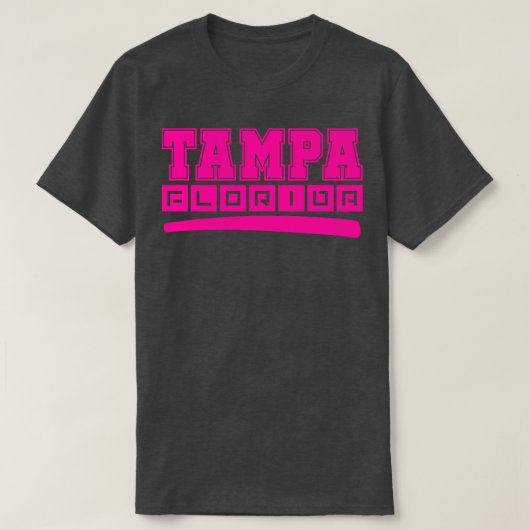 タンパフロリダ4 Tシャツ (デザイン正面)