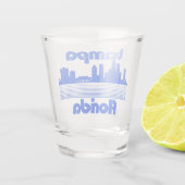 タンパフロリダ ショットグラス (裏面)