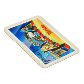 タンパフロリダFLオールドヴィンテージ旅行土産 マグネット (右側)