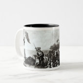タンパベイの着陸 ツートーンマグカップ (正面左)