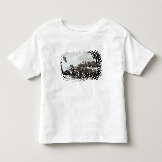 タンパベイの着陸 トドラーTシャツ (正面)