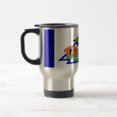 タンパベイの雪のスキーヤーおよび寄宿生のタンブラー トラベルマグ (左)