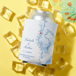 タンパベイエリアの地図 ウェディング・ギフト 飲料 缶クーラー