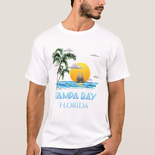 タンパベイフロリダセイリング Tシャツ (正面)