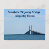 タンパベイ フロリダ サンシャイン スカイウェイ 写真 ポストカード (正面)