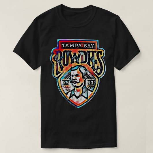タンパベイ・ロウディーズ Tシャツ (デザイン正面)