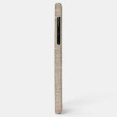 タンパーソナライズされたフェイクリネン Case-Mate iPhoneケース (裏面/左)