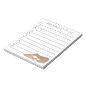 タンパーソナライズされたリリモダンカル先生 ノートパッド (回転)