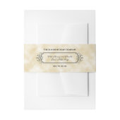 タンパーチメント紙スタイルソープベリーバンド 招待状ベリーバンド (正面例)