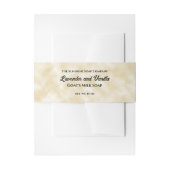 タンパーチメント紙スタイルソープベリーバンド 招待状ベリーバンド (正面例)