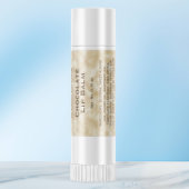 タンパーチメント紙スタイルリップバーム管ラベル スクエアシール