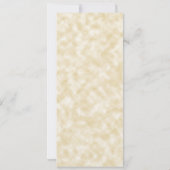 タンパーチメント紙スタイル結婚のメニューカード 招待状 (裏面)